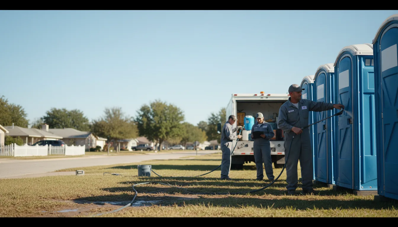 Long-Term Portable Toilet Rental in Gray, LA near me